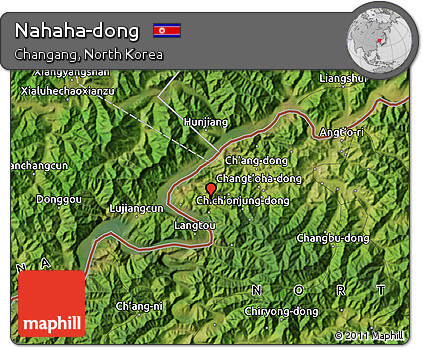 Satellite Map of Nahaha-dong