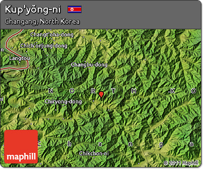 Satellite Map of Kup'yŏng-ni