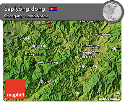 Satellite Map of Sap'yŏng-dong