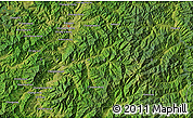 Satellite Map of Kanggye