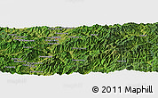 Satellite Panoramic Map of Chungsŏng