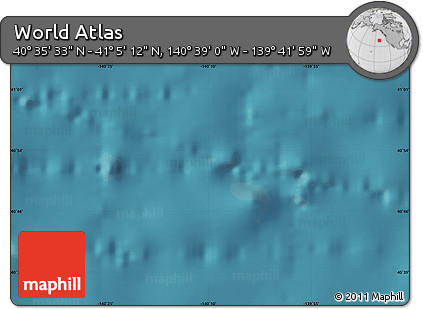 Satellite Map of the Area around 40° 50' 23" N, 140° 10' 30" W