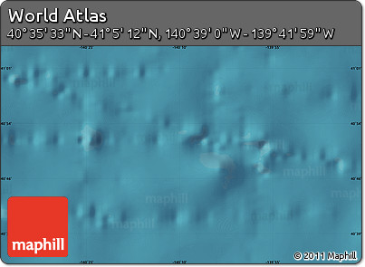 Satellite Map of the Area around 40° 50' 23" N, 140° 10' 30" W