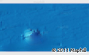 Physical 3D Map of the area around 40° 50' 23" N, 159° 1' 30" E