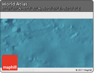 Satellite 3D Map of the Area around 40° 50' 23" N, 161° 34' 29" E