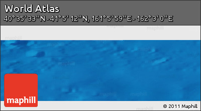 Physical Panoramic Map of the Area around 40° 50' 23" N, 161° 34' 29" E