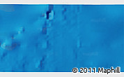 Physical 3D Map of the area around 40° 50' 23" N, 164° 58' 29" E