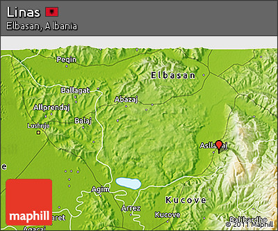 Physical 3D Map of Linas