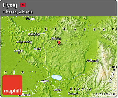 Physical Map of Hysaj