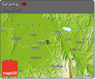 Physical Map of Selamaj