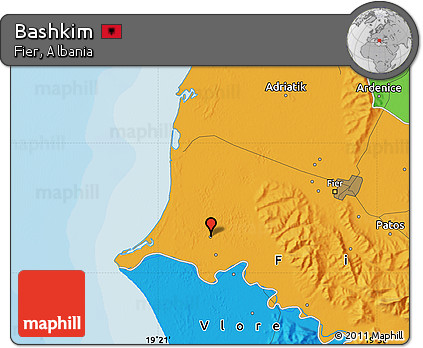 Political Map of Bashkim