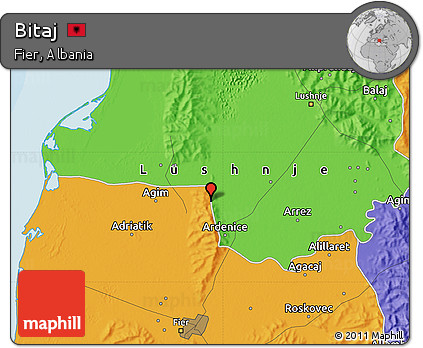 Political Map of Bitaj