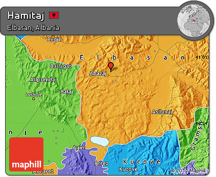 Political Map of Hamitaj