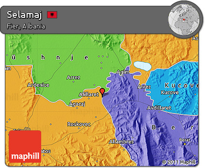 Political Map of Selamaj