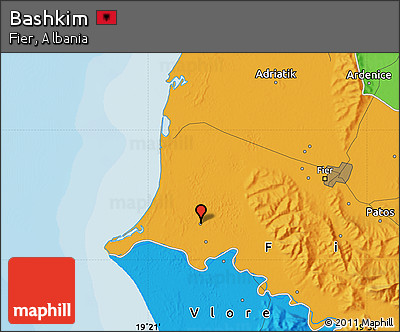 Political Map of Bashkim