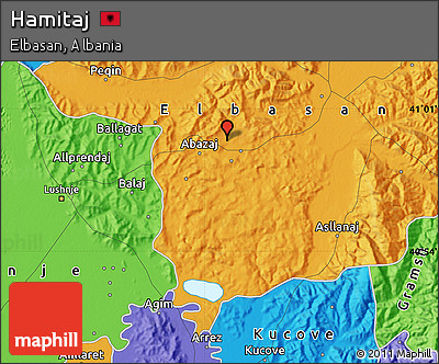 Political Map of Hamitaj