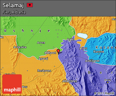 Political Map of Selamaj