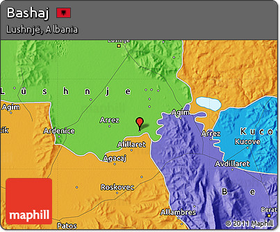 Political Map of Bashaj
