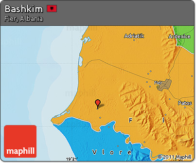 Political Map of Bashkim