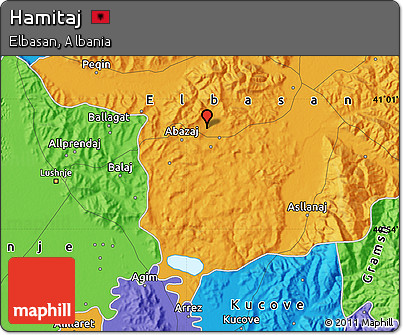Political Map of Hamitaj