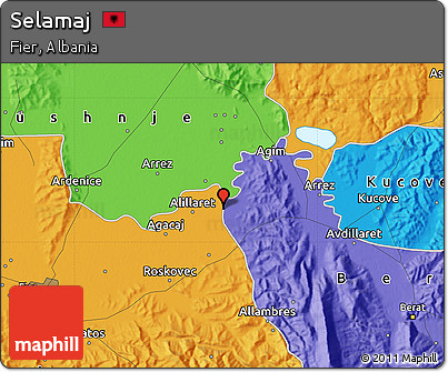 Political Map of Selamaj