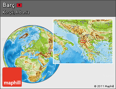 Physical Location Map of Barç