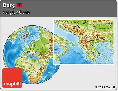 Physical Location Map of Barç