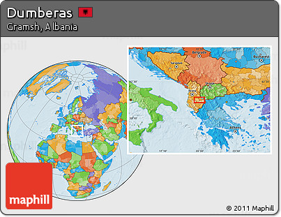 Political Location Map of Dumberas