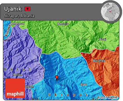 Political Map of Ujanik