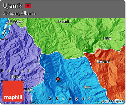 Political Map of Ujanik