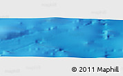 Physical Panoramic Map of the area around 40° 50' 23" N, 20° 19' 30" W