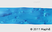 Political Panoramic Map of the area around 40° 50' 23" N, 20° 19' 30" W