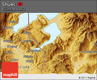 Physical 3D Map of Shuec