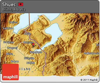 Physical 3D Map of Shuec