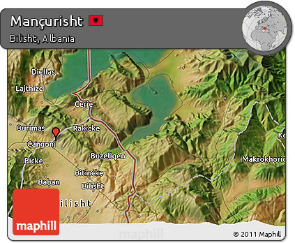Satellite 3D Map of Mançurisht