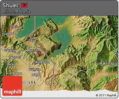 Satellite 3D Map of Shuec