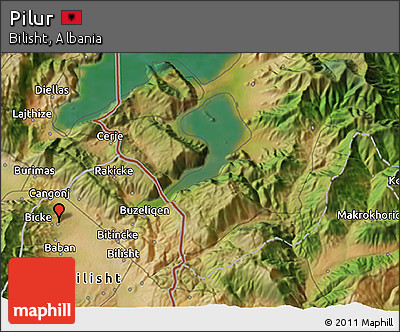 Satellite 3D Map of Pilur
