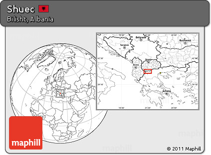 Blank Location Map of Shuec
