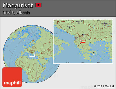 Savanna Style Location Map of Mançurisht