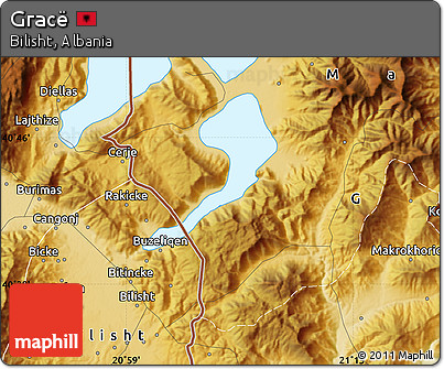Physical Map of Gracë