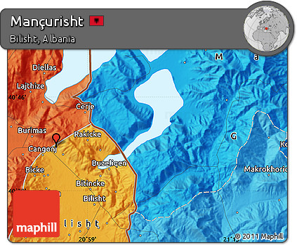 Political Map of Mançurisht