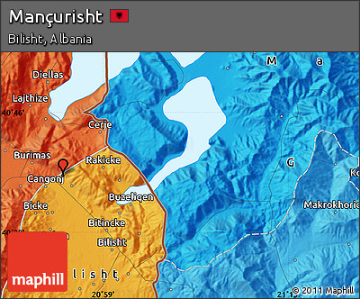 Political Map of Mançurisht