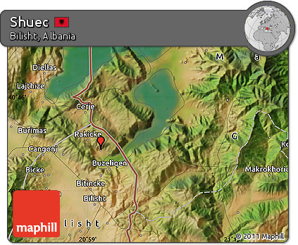 Satellite Map of Shuec