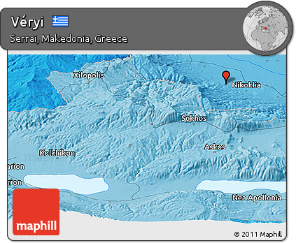 Political Panoramic Map of Véryi