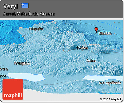 Political Panoramic Map of Véryi