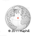 Outline Map of the Area around 40° 50' 23" N, 30° 31' 29" W, rectangular outline