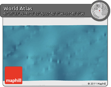 Satellite 3D Map of the Area around 40° 50' 23" N, 32° 13' 30" W