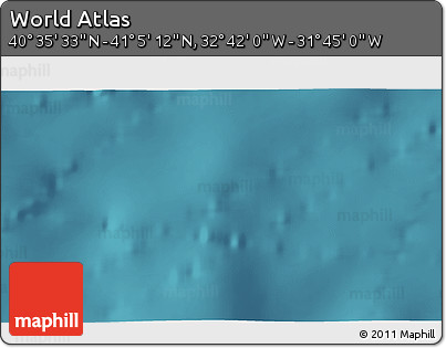 Satellite 3D Map of the Area around 40° 50' 23" N, 32° 13' 30" W
