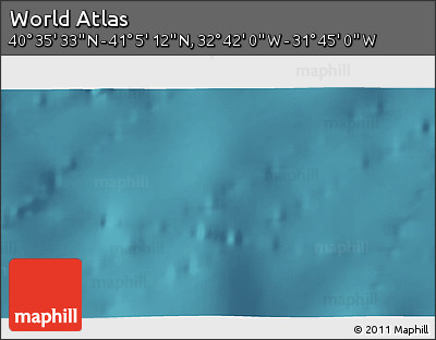 Satellite 3D Map of the Area around 40° 50' 23" N, 32° 13' 30" W