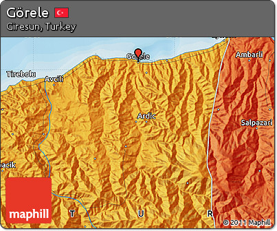 Political Map of Görele